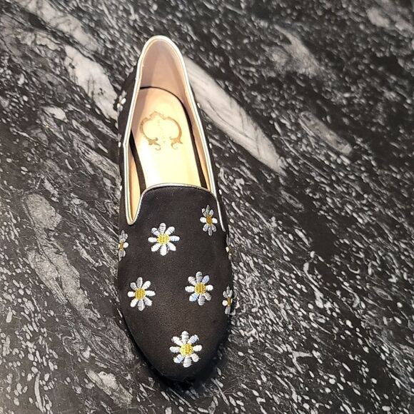 BRAND NEW C. WONDER'S FLORAL EMBROIDERED WOMEN'S  LOAFERS - Picture 13 of 16